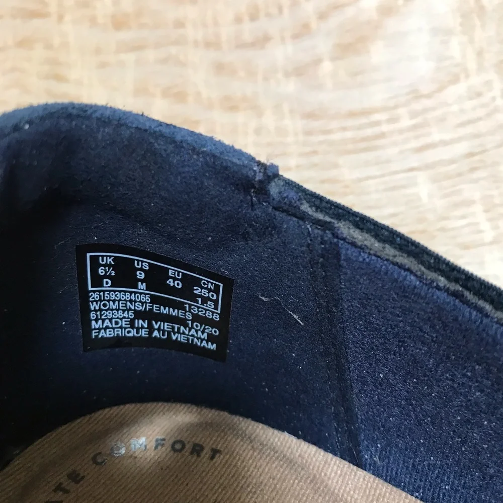 Clarks Collection Serena Kellyn Shoes Navy Size 9